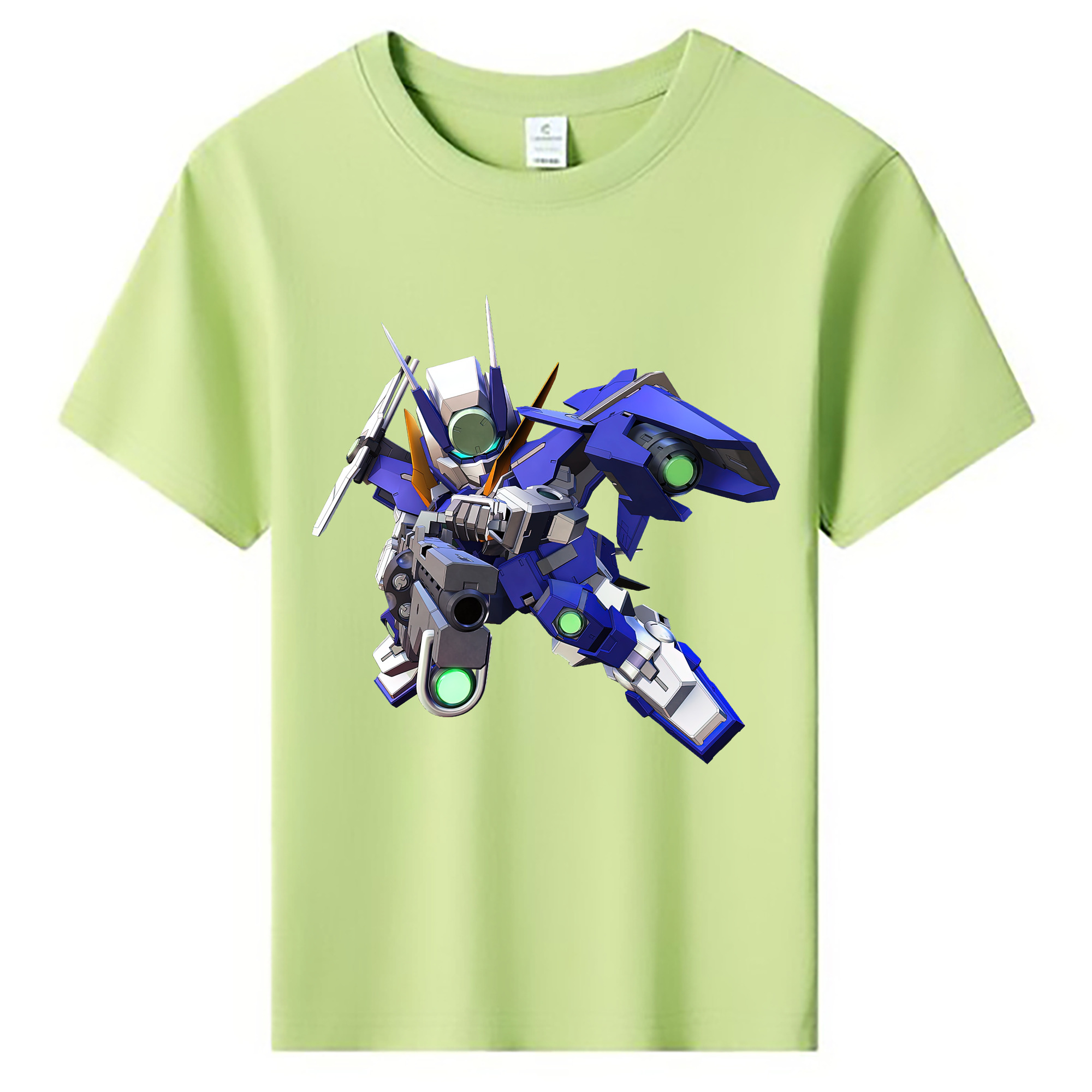 （画像用） 機動戦士ガンダム Mobile Suit Gundam 綿100％キッズTシャツ（フロントプリント）